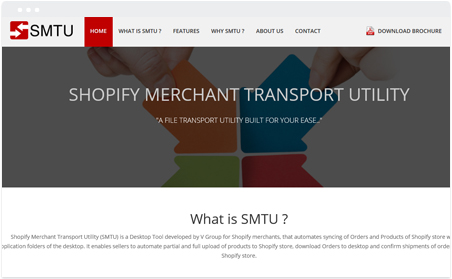 SHOPIFY MERCHANT TRANSPORT UITILITY