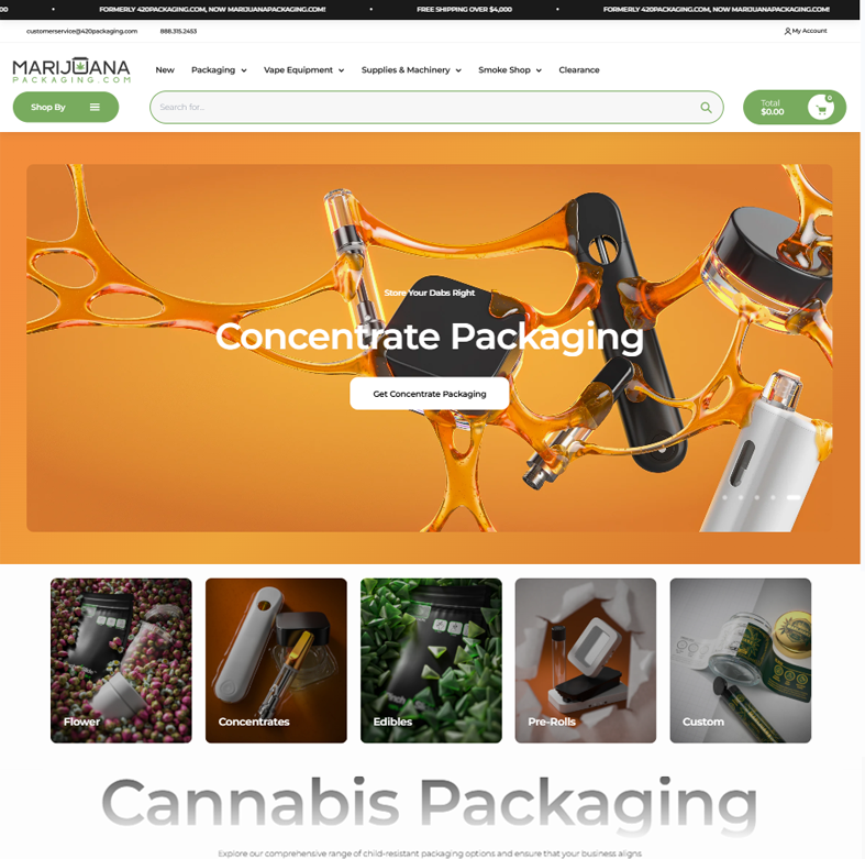 Marijuna Packaging