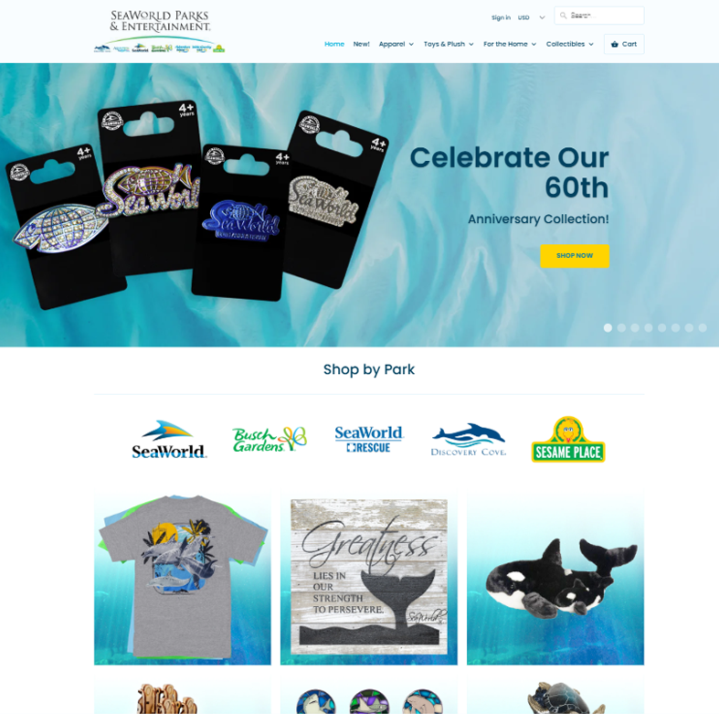 Sea World Parks Shop